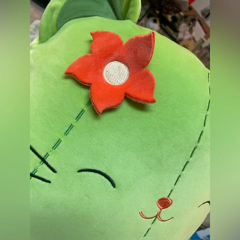 Squishmallows 16 Inch Ms. Miss The Green Cactus Cat